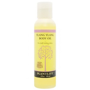 Plantlife Ylang Ylang Body Oil – Moisturizing, Nourishing for All Skin Types – Softens Skin, Ideal for Bath, Body & Massage – 4oz - 1 of 4