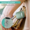 iHome AirPods Case for 1st & 2nd Gen, Twill Cover with Key Clip, Easy Install & Protection, Moss - 3 of 4