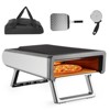 12-Inch Portable Outdoor Gas Pizza Oven - 950¡ãF High Temperature, 60-Second Cooking, 15-Min Preheat - 2 of 4