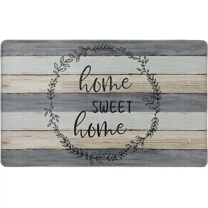 SoHome Cozy Living Home Sweet Home Decor Anti-Fatigue Kitchen Mat - 1 of 4