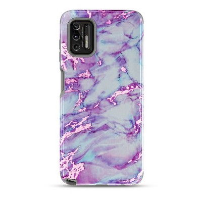 MyBat Pro Fuse Series Case with Magnet Compatible With Motorola Moto G Stylus (2021) - Purple Marble