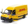 KiNSMART - Mercedes-Benz Sprinter DHL Edition Cargo Van, 1:48 O Scale Die Cast Metal Model Toy Van, Pull-back Action - 3 of 4