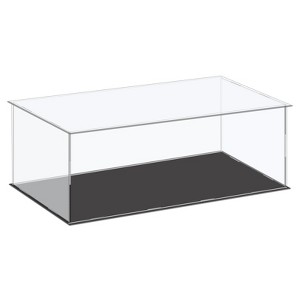 Unique Bargains Acrylic Dustproof Countertop Display Case 1 Pc - 1 of 4