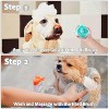 BABYYER Pet Grooming Bath Massage Brush with Soap and Shampoo Dispenser Soft Silicone Bristle for Long Short Haired Dogs Cats Shower - 4 of 4