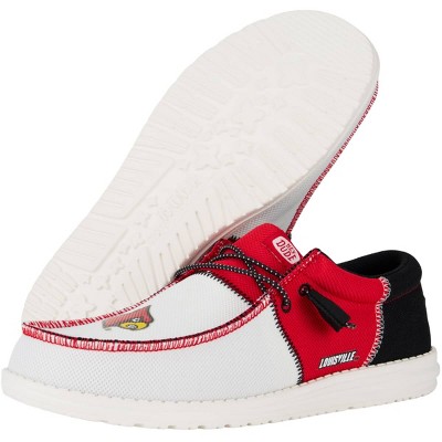 HEYDUDE Men Men's Wally Tri Louisville Cardinals , Louisville Red/Black, 11 — фото 4