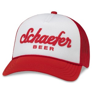 Adult Schafer Beer Foamy Valin Snapback Hat - 1 of 2