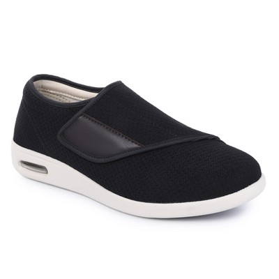 Женские кроссовки Garvee Diabetic Shoes for Women Wide Width Elderly Shoes Adjustable Closure Lightweight Swollen Feet Walking Sneakers,Black - 8 — фото 2