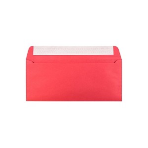 JAM Paper #10 Business Colored Envelopes w/Peel and Seal Closure 4.125x9.5 Red 11789 - 1 of 3