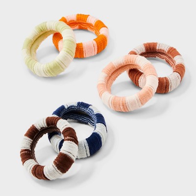 Striped Hair Twister Pony Holder Set 6pc - Universal Thread™