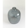 Slickblue Hammered Glass Vase, Handblown Decorative Centerpiece for Floral Arrangements or Display, 3 Color Options - 3 of 4