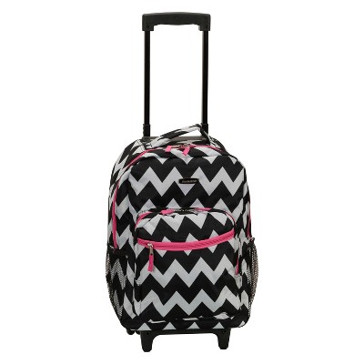 Rockland Roadster Rolling 17 Backpack - Black : Target