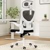 Okak Modern Ergonomic Mesh Home Office Chair with Adjustable Lumbar Support,High Back Computer Chair for Office,Study,Studio - 2 of 4