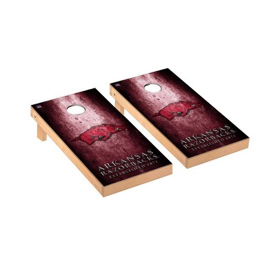 NCAA Arkansas Razorbacks Premium Cornhole Board Museum Version