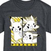 Men's - Pokémon - Pikachu Panels Art Short Sleeve Graphic T-Shirt - 2 of 4