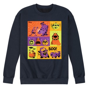 Men's - Disney - Halloween Movies Grid Graphic Fleece Sweatshirt - 1 of 4