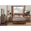 Alpine Furniture Sydney 2 Drawer Nightstand, - 4 of 4