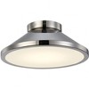 Artcraft Lighting Lucida 1 - Light Flush Mount in  Nickel - 4 of 4