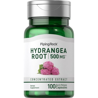 Piping Rock Hydrangea Root Capsules 500mg | 100 Count
