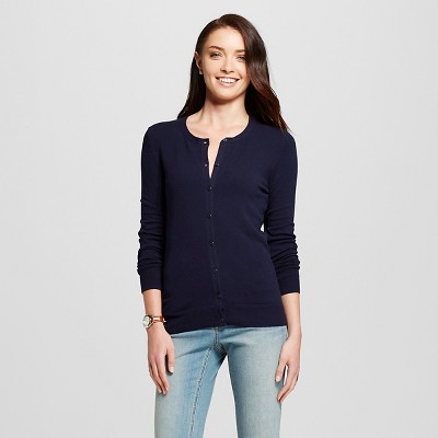 navy cardigan target
