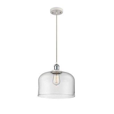 Bell - 1 Light Cord Hung Mini Pendant In Industrial Style-11.38 Inches Tall and 12 Inches Wide