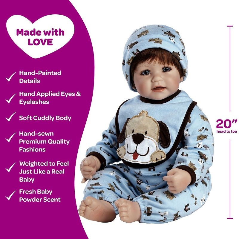 Adora Toddlertime WOOF! Boy Baby Doll, Doll Clothes & Accessories Set, 3 of 7