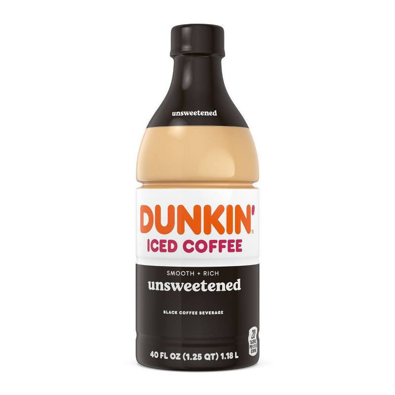 Dunkin&#39; Unsweetened Zero Sugar Iced Coffee - 40oz, 2 of 11