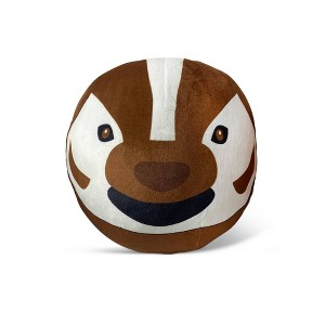 NCAA Wisconsin Badgers 8" Round Mascot Pillow - 1 of 1