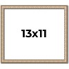 PosterPalooza | Photo Size Minimalist Silver Picture Frame - UV Acrylic, Foam Board Backing, Hanging Hardware - 2 of 4