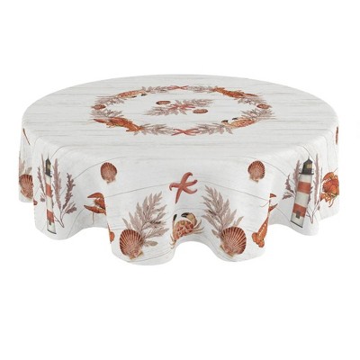 Laural Home Seafood Shack Rectangle Tablecloth
