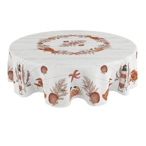 Laural Home Seafood Shack Rectangle Tablecloth - 1 of 2