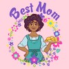 Juniors Womens Encanto Julieta Best Mom Circle T-Shirt - 2 of 4