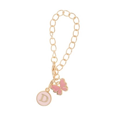 Unique Bargains Butterfly Heart Cup Chain Charm Water Cup Pendant 1 Pc