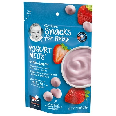 Gerber Yogurt Melts Strawberry Freeze-Dried Yogurt Snack - 1oz_2