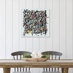iCanvas Pollock Wink II by Angel Estevez Canvas Print Wall Art - 1 of 3