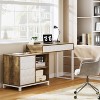 Tribesigns Reversible 4 Drawers Computer Desk with File Drawer Cabinet, for Home Office - 4 of 4