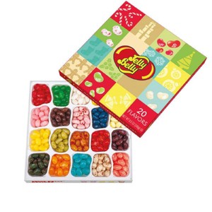 Jelly Belly 20 Flavor Christmas Gift Bag - Assorted Gourmet Jelly Beans for Holiday Fun & Sweet Stocking Stuffers and Gift - 1 of 3