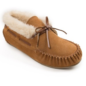 Minnetonka Women's Suede Chrissy Bootie Slippers - 1 of 4