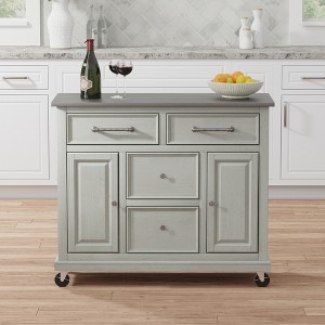Glenwillow Home Kitchen Cart with Locking Casters - No-Tool Assembly - 1 of 4