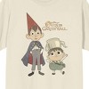 Over The Garden Wall Greg & Wirt Adult Sand Crew Neck Short Sleeve T-shirt - 2 of 3
