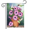 Briarwood Lane Garden Flag 12x18 For Outdoor Potted Petunias Spring For Spring Garden Flag Flags For Outside - 2 of 4