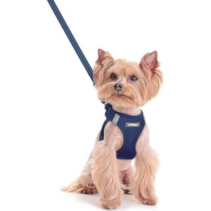 rabbitgoo Dog Harness Small Sized and Leash Set, Step in Soft Light Puppy Pet Harness, Reflective for Safe Outdoor Walking, Navy Blue XXS - 1 of 1