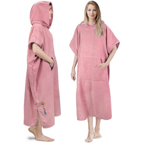 Sun Cube Surf Beach Towel Changing Robe With Hood, Quick Dry Microfiber ...