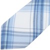 INSPIRE CHIC Plaid Woven Self-tied Striped Skinny Necktie 2.8" for College Graduation Campus 1 Pc - 4 of 4