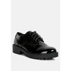 Whittle Patent Lace Up Derby Shoes Women - 2 of 4