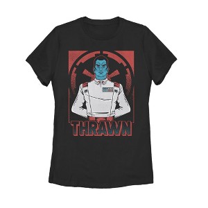 Women's Star Wars Grand Admiral Thrawn Portrait T-Shirt - 1 of 3