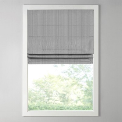 Vynxaria 35"Wx64"L Basketweave Room Darkening Cordless Roman Shade£¬Gray(Only 1 PC)