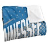 Middle Tennessee State University Fan Zone Silky Touch Super Soft Throw Blanket 50x60 - 3 of 4