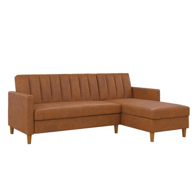 target leather futon