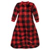 Hudson Baby Plush Long-Sleeve Sleeping Bag, Sack, Wearable Blanket, Christmas Tree Truck, 0-9 Months - 4 of 4