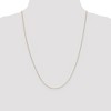 Black Bow Jewelry 0.5mm 14K Yellow Gold Solid Box Chain Necklace - 2 of 4